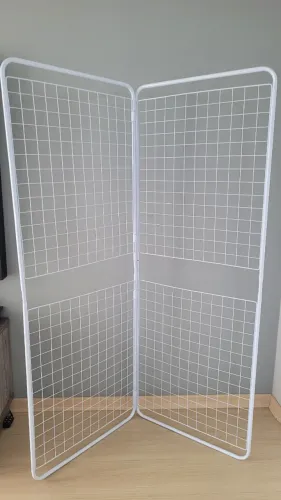 BIOMBO EXPOSITOR DUPLO DESMONTÁVEL - ARAMADO