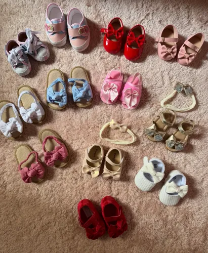 Sapatinhos de 0 a 6 meses 