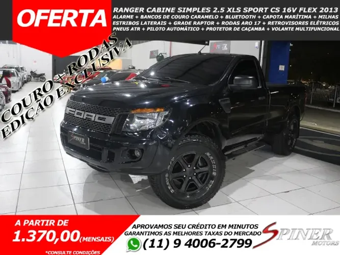 Ford Ranger XLS 2.5 16V 4X2 CS 2013