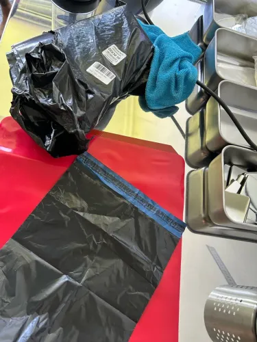 100 saquinhos para envio de mercadoria