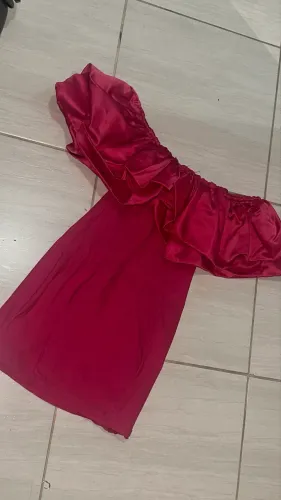 Vestido Rosa babados