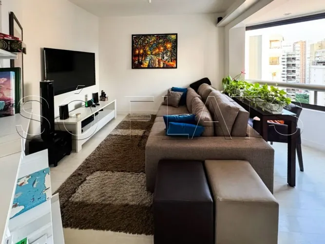 Flat Duplex 81m² no Paraíso com 2 vagas Royal Ibirapuera Park mobiliado