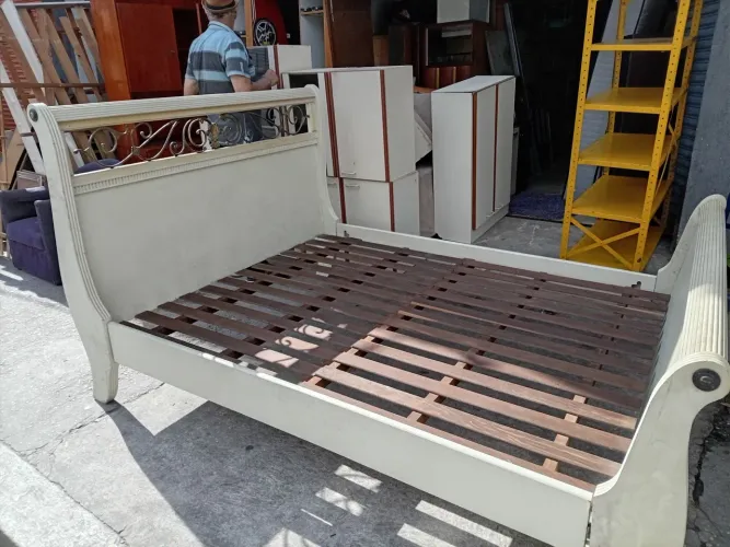Cama Casal Madeira luxo