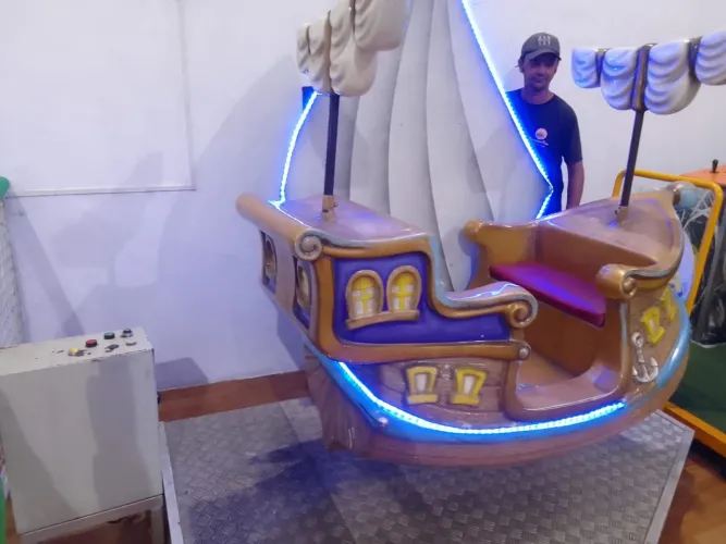 barco viking pra buffets infantil 