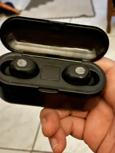 NOVO NUNCA USADO Fone de Ouvido Bluetooth TWS F9 (Amoi F9, Ruffo S9 ou genéricos F9-5)
