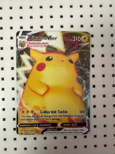 Carta Pokémon Pikachu Vmax Gmax Volt Tackle GIGANTOMAX