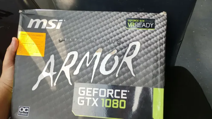 Placa de vídeo GTX 1080 8gb MSI Armor