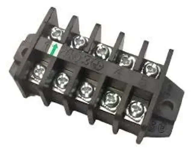 Borne conector 5 Vias 600V 4mm² JXW-5-NT