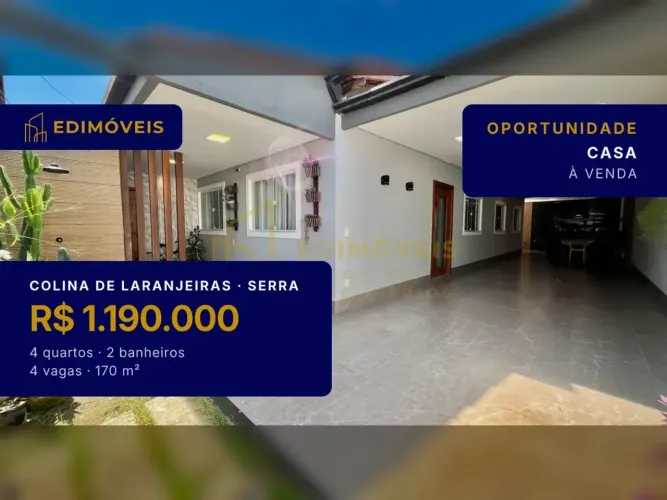 Colina de Laranjeiras: Sua Nova Casa Linear Espera por Você!