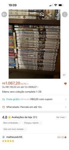 Edens zero coleção completa 1-29