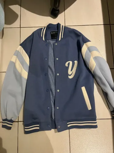 Jaqueta Varsity Azul Bluesteel