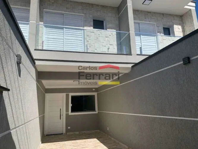 Sobrados Novos 3dormitórios, sendo 1 Suíte, 2 vagas