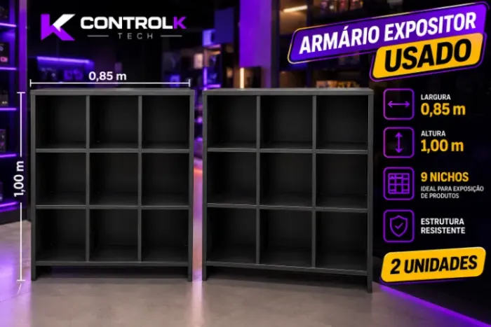 Armário bancada Expositor