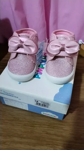 Tênis infantil pimpolho menina número 18