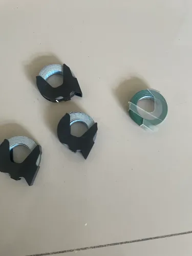 Fita em Relevo 3D Compatível para Máquinas de Etiquetagem