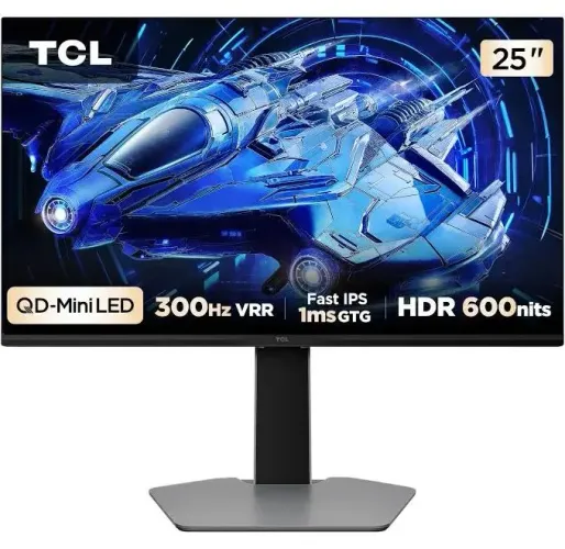Monitor TCL Mini Led 25" 300Hz. Nunca usado. Lacrado. 1.050