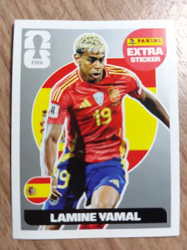 FIGURINHA LEGEND PRATA - LAMINE YAMAL