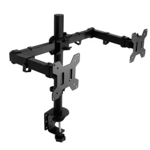 Suporte de Mesa para 2 Monitores de 17 a 32 Polegadas Braço Articulado Novo