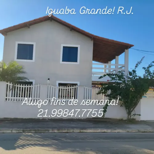 Aluga-se para fins de semana, apenas, Casa em Iguaba Grande, 5 Quartos!