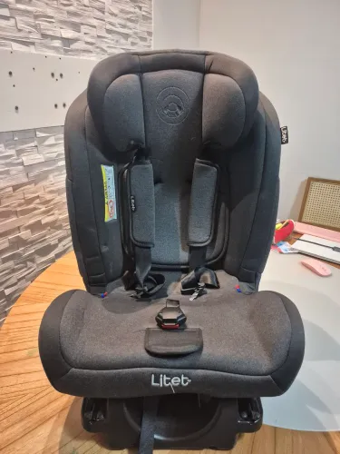 Cadeira para Auto Litet cinza - 0 a 36kg isofix