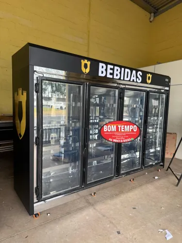 Câmara fria para estoque de bebidas 