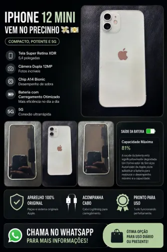 IPHONE 12 MINI À VENDA 