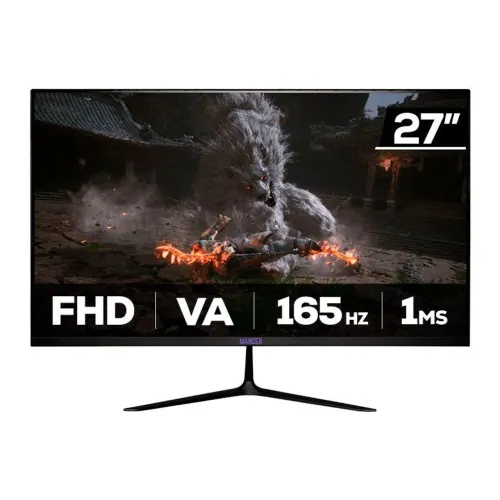 MONITOR GAMER MANCER HORIZON Z PRO, 27 POL. VA, FHD, 1MS, 165HZ, FREESYNC, HDMI/DP