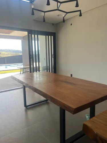 Mesa 3 metros madeira nobre