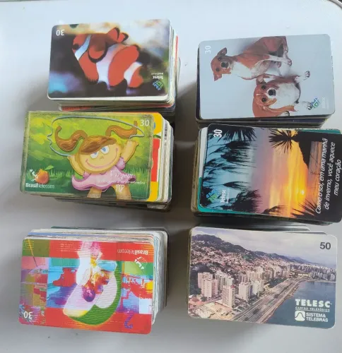 Coleção de Cartão Telefônico 