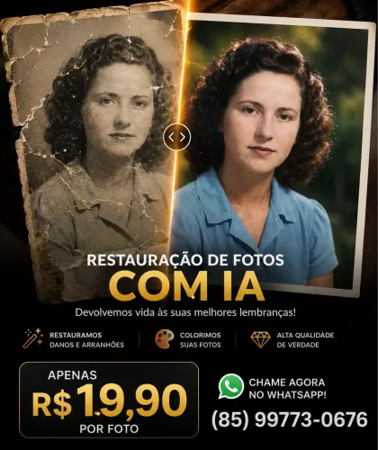 Recupere fotos com IA