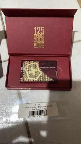 Victorinox Swisscard edição 125 anos