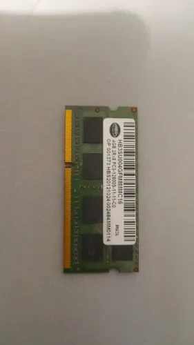 Título: Memória RAM Notebook 4GB DDR3 1600MHz R$ 80,00