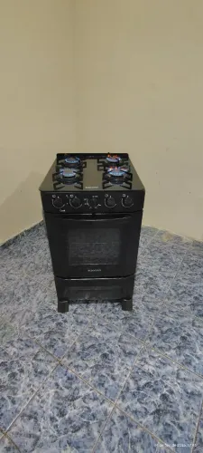 Fogão mesa de vidro