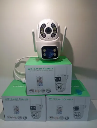 Câmera de Segurança Wi-Fi Smart Camera IP Externa com Visão Noturna e Acesso pelo Celular