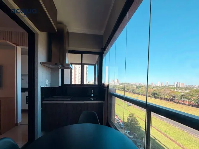 Apartamento com 1 quarto para aluguel, 49 m² por R$2400,00- Nova Aliança - Ribeirão Preto/