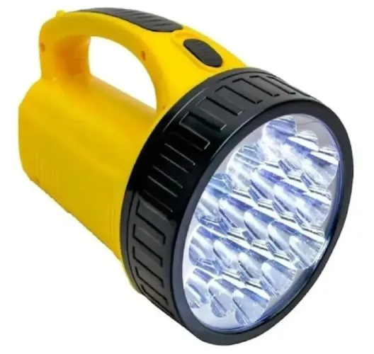 Super lanterna de Led 12 leds potente recarregável grande promoção 