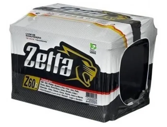 BATERIA ZETTA 60D *Não precisa de troca de sucata*
