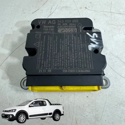 Módulo Air Bag Volkswagen Saveiro Cross 2014 A 2015