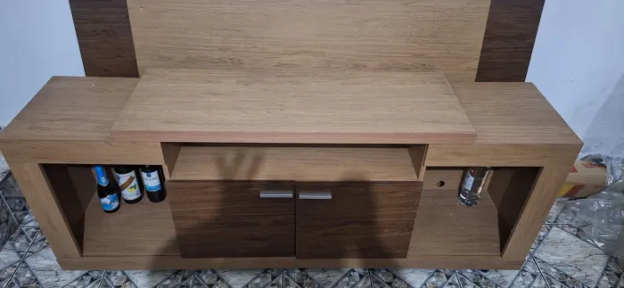 Rack com painel para TV