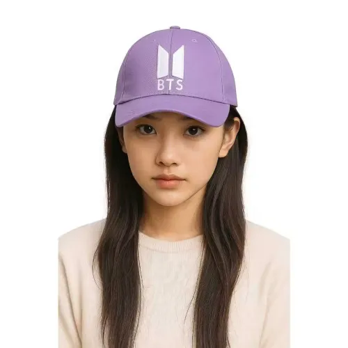 Boné BTS Roxo novo