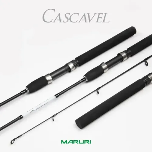 Vara maciça Cascavel carretilha. 15lb #CV-C612L - 1.85m