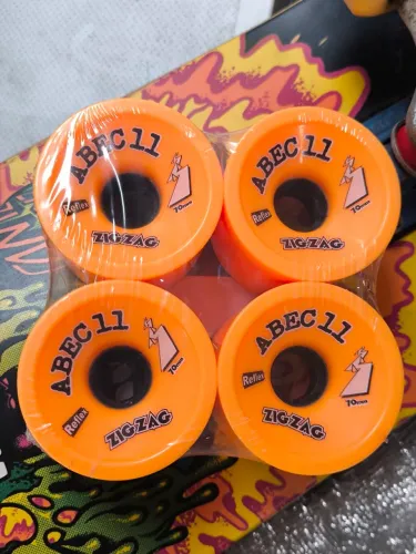 Rodas longboard zigzag reflex 70mm 89a