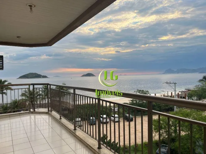 Flat com 1 dormitório para alugar, 60 m² por R$ 4.502,00/mês - Camboinhas - Niterói/RJ