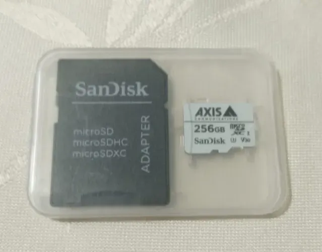 Cartão SD 256GB
