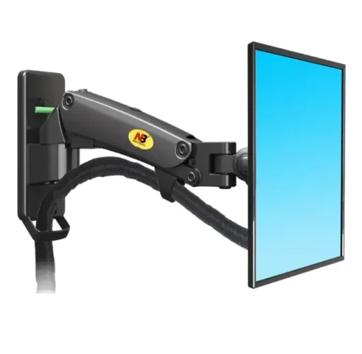 Suporte de Parede Articulada a gás para Monitor/TV - Giratório e Ajustável
