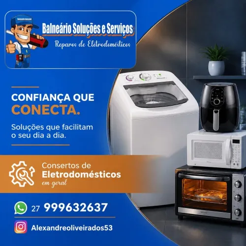 Consertos,reparos e instalações de eletrodomésticos