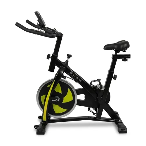? Venda Bicicleta Ergométrica Spinning WCT Fitness (Preta e Amarela) ?