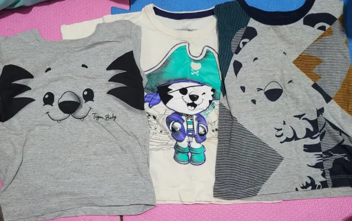 Camisetas Tigor Manga curta