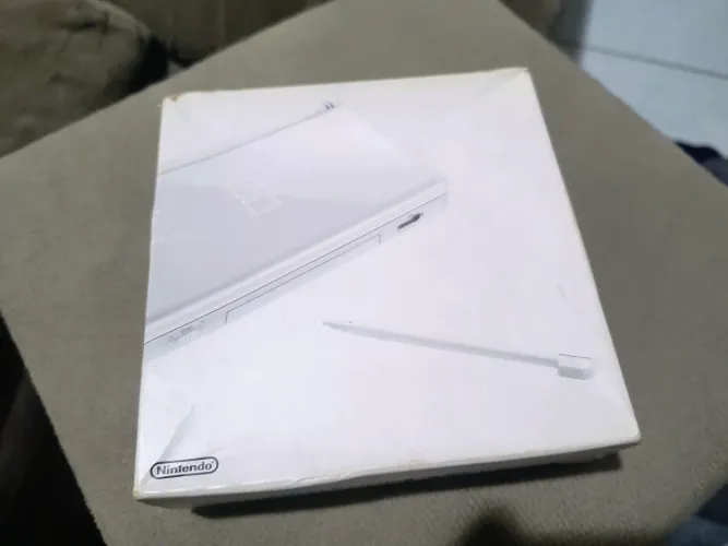 Nintendo DS Lite Crystal White Japonês 100% CIB (Serial Batendo) - Item de Coleção