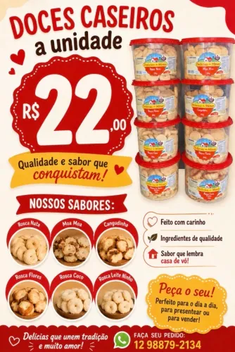 Doces caseiros